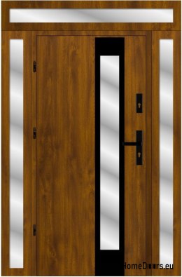 Exterior doors with extra beds, thick foam 150