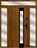 Exterior doors with extra beds, thick foam 190