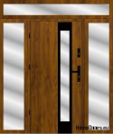 Exterior doors with extra beds, thick foam 210