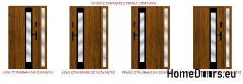 Exterior doors with extra beds, thick foam 210 Exterior doors with extra beds, thick foam 210