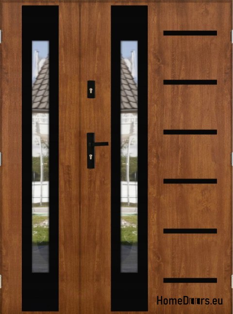 Double-leaf door with mirror thick 72 mm 130 P Double-leaf door with mirror thick 72 mm 130 P