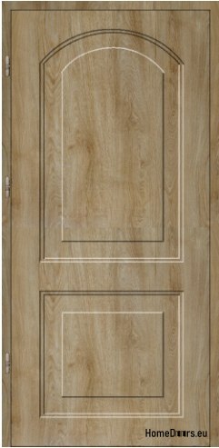 WARM EXTERIOR DOOR T02 72 mm polystyrene 80