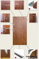 POLISH EXTERIOR DOORS T01 55 mm polystyrene 100
