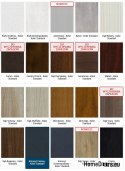 Double-leaf door 150 Left, various designs colors