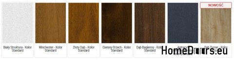 Double-leaf door 180 Left, various designs colors Double-leaf door 180 Left, various designs colors