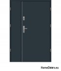 Double-leaf steel door 130 Right, 20 COLOURS