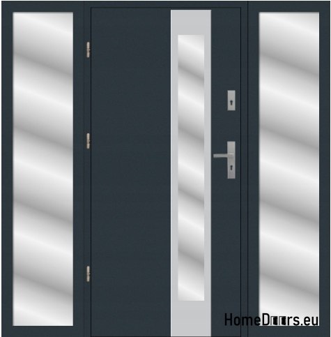 Exterior door with extra bed, thick foam 210
