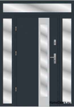 Exterior doors with extra beds, thick foam 170