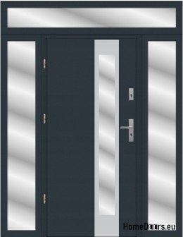Exterior doors with extra beds, thick foam 190