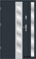 Exterior door with extra bed thick foam 120