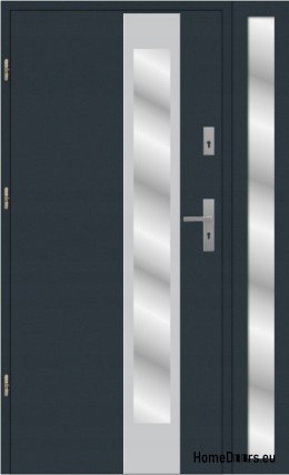 Exterior door with extra bed thick foam 120