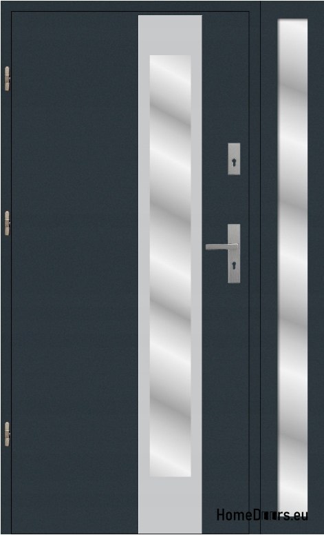 Exterior door with extra bed thick foam 120