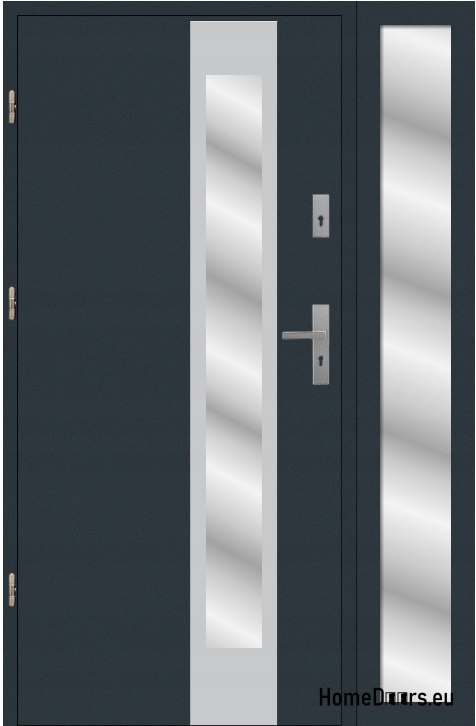 Exterior door with extra bed, thick foam 130