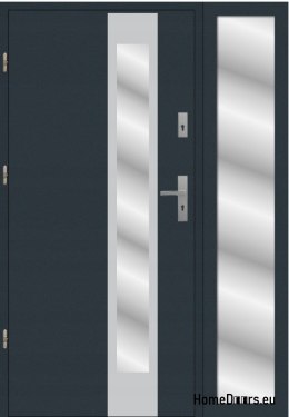 Exterior door with extra bed thick foam 140