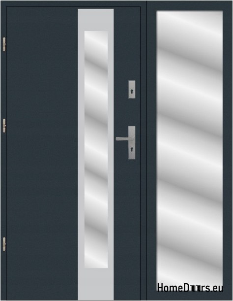 Exterior door with extra bed thick foam 160