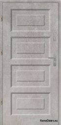 FOAM-WARM EXTERIOR DOOR T34 72 mm 90