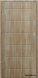 POLISH EXTERIOR DOORS T42 55 mm polystyrene 80