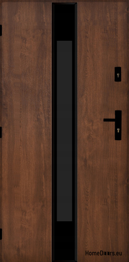 Exterior door THICK warm 72mm MARS 07 90 L P