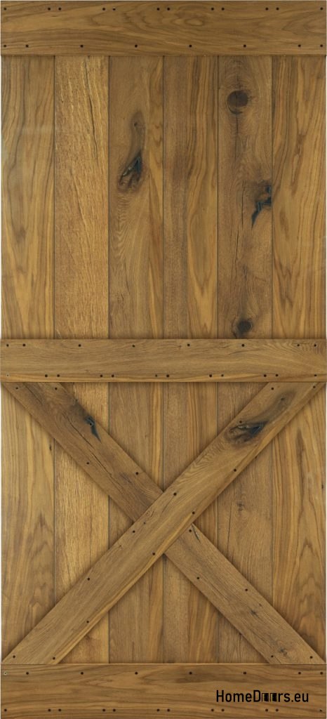 DRZWI PRZESUWNE MODERN RUSTIC X DĄB BRONZE 90