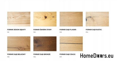 DRZWI PRZESUWNE MODERN RUSTIC X DĄB CRACK 80