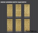 DRZWI PRZESUWNE MODERN RUSTIC XX DĄB RUSTIC 80