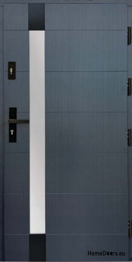 Wooden exterior door oak 82 mm GONIA
