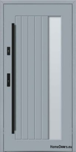 Wooden exterior door oak 82 mm NARIN