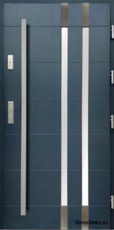 Wooden exterior door pine 82 mm BAHAR