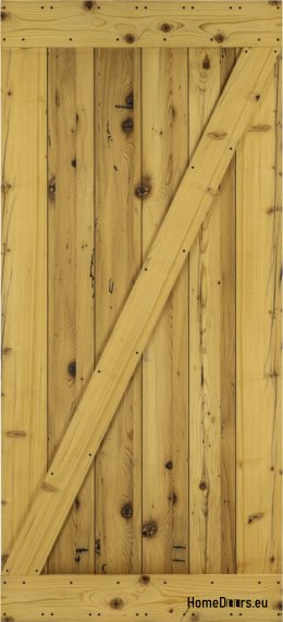DRZWI PRZESUWNE MODERN RUSTIC Z ŚWIERK STARY 80