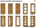 DRZWI WEWNĘTRZNE MODERN 08H DĄB BRONZE 90