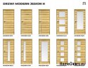 DRZWI WEWNĘTRZNE MODERN 10H JESION SĘKATY 60