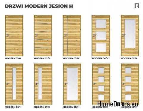 DRZWI WEWNĘTRZNE MODERN 03H JESION SĘKATY 70