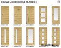 DRZWI WEWNĘTRZNE MODERN 05H DĄB FLADER 60