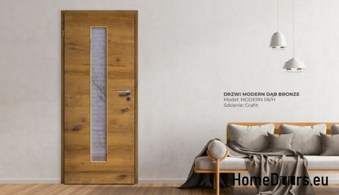 DRZWI WEWNĘTRZNE MODERN 06H DĄB RUSTIC 80 DRZWI WEWNĘTRZNE MODERN 06H DĄB RUSTIC 80
