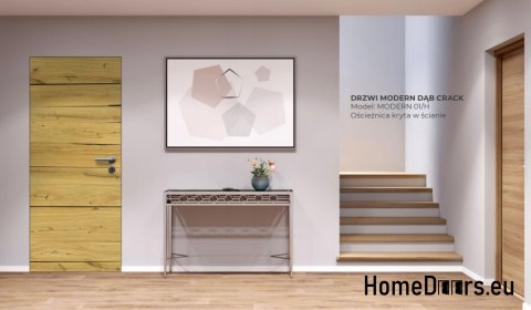 DRZWI WEWNĘTRZNE MODERN 01H DĄB CRACK 80 DRZWI WEWNĘTRZNE MODERN 01H DĄB CRACK 80