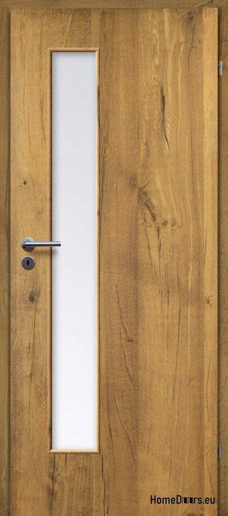 DRZWI WEWNĘTRZNE MODERN 07V DĄB BRONZE 90