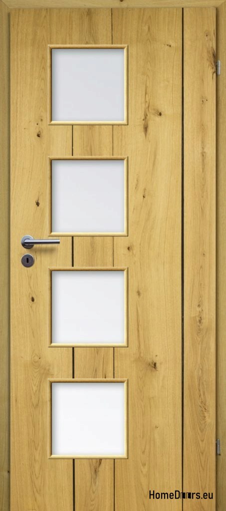 DRZWI WEWNĘTRZNE MODERN 10V DĄB CRACK 70