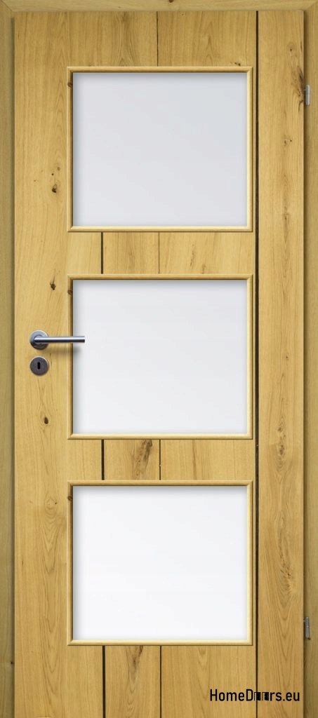 DRZWI WEWNĘTRZNE MODERN 04V DĄB CRACK 80