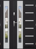 Double-leaf door with mirror thick 72 mm 130 P