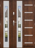 Double-leaf door with mirror thick 72 mm 140 P