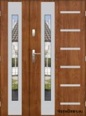 Double-leaf door with mirror thick 72 mm 170 P