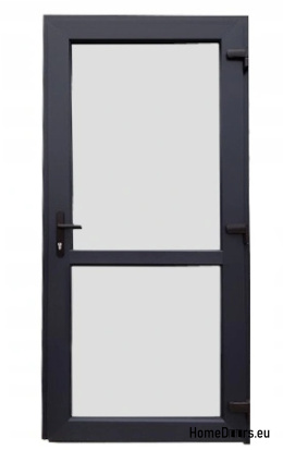 Exterior PVC shop doors 90/210 anthracite