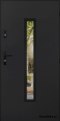 Entrance door mirror W-10 BLACK 70/80/90/100
