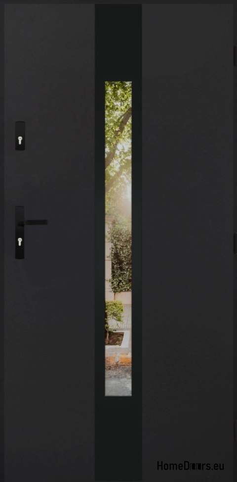 Entrance door mirror W-11 BLACK 70/80/90/100 Entrance door mirror W-11 BLACK 70/80/90/100