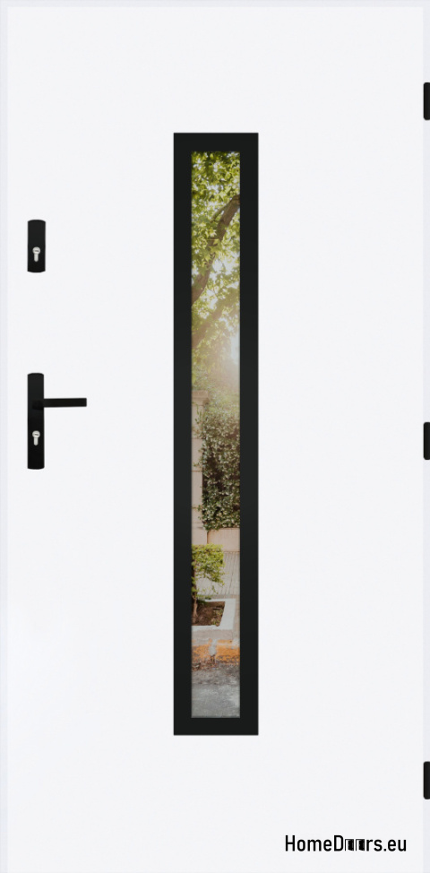 Entrance door mirror W-10 BLACK 70/80/90/100 Entrance door mirror W-10 BLACK 70/80/90/100