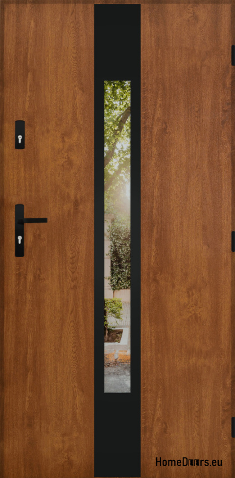 Entrance door mirror W-11 BLACK 70/80/90/100 Entrance door mirror W-11 BLACK 70/80/90/100
