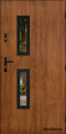 Entrance door mirror W-9 BLACK 70/80/90/100