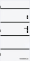 Solid exterior door A-1 BLACK 70/80/90/100