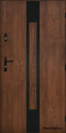 Solid exterior door A-11 BLACK 70/80/90/100