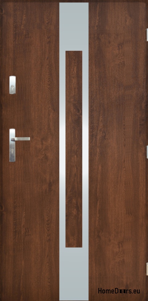 Solid exterior door A-11 INOX 70/80/90/100 Solid exterior door A-11 INOX 70/80/90/100